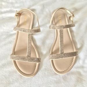 Guess Rhinestone Sandals